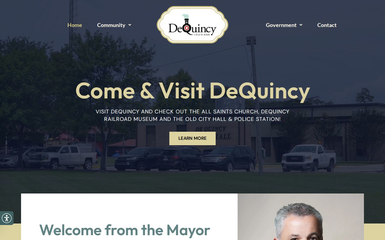 DeQuincy court docket municipal contact at DeQuincy City Hall