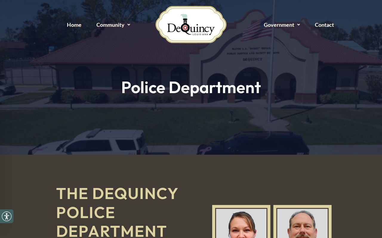 DeQuincy court docket municipal and police department context